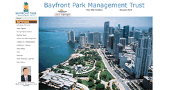 Desktop Screenshot of bayfrontparkmiami.com